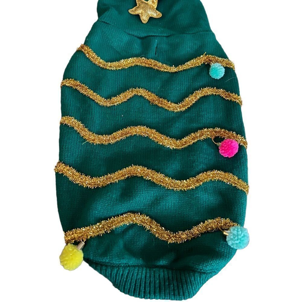 Merry & Bright Collection ugly Christmas dog sweater
